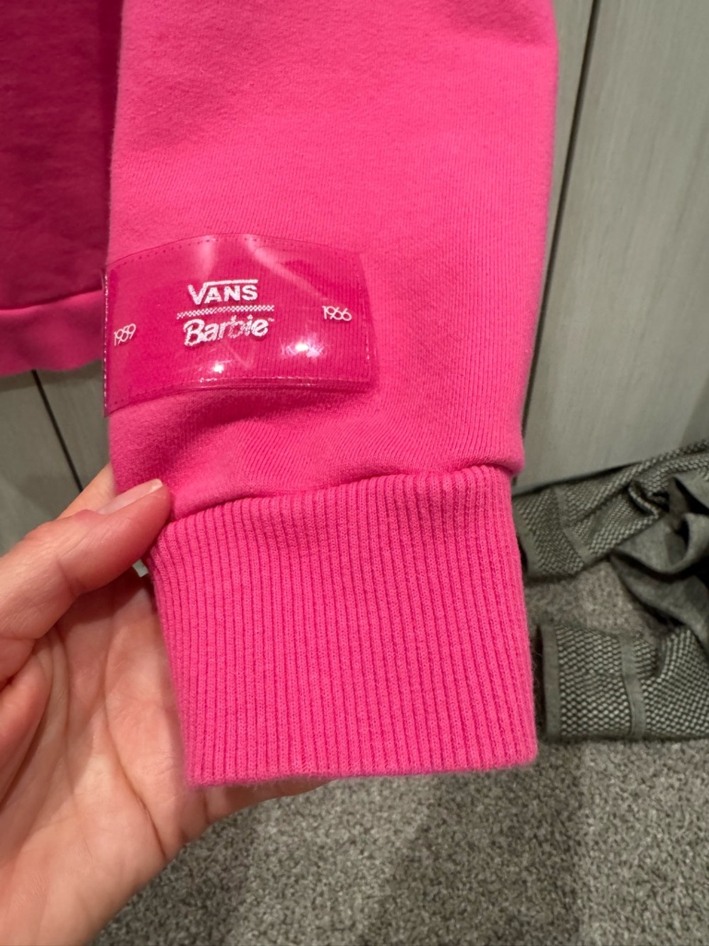 Vans Barbie Bright Pink Crewneck Sweatshirt 🩷🍓 - Picture 3 of 10